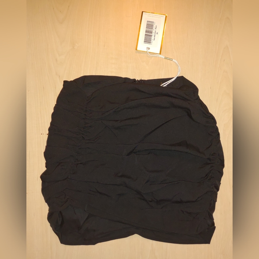 NAIA MINI SKIRT - BLACK